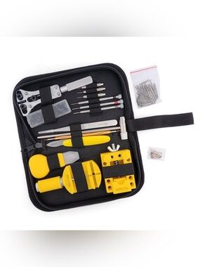 Watch Repair Tool Kit in Black and Yellow - ITK-006